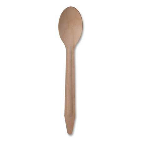 ECO-PRODUCTS Wood Cutlery, Spoon, Natural, 500PK EP-S213-W